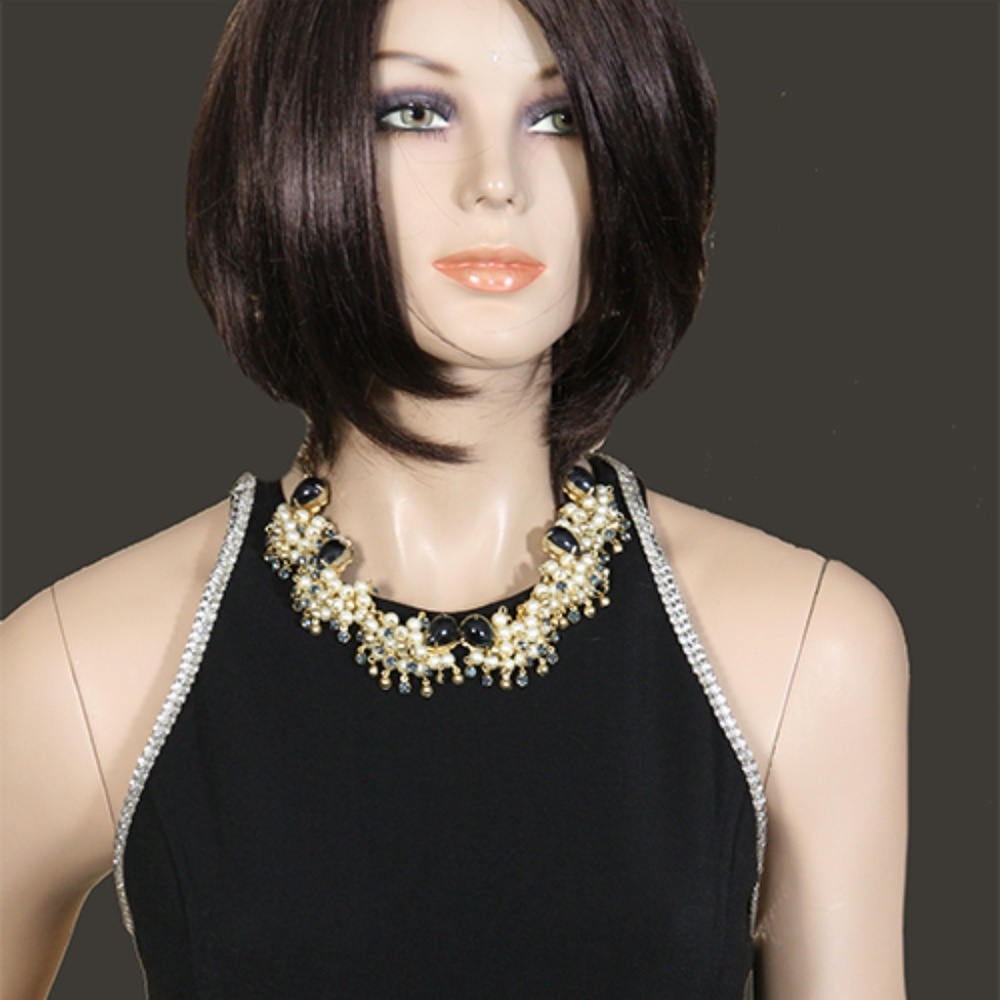 Pearl Cluster Necklace